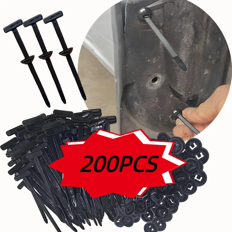 Car Cable Organizer - 5-200개 나일론 케이블 타이 버클, 헤비