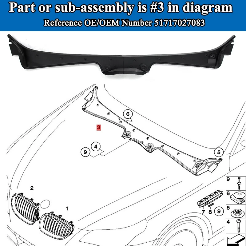 Car Wiper - BMW 5 시리즈 E60 E61 LCI