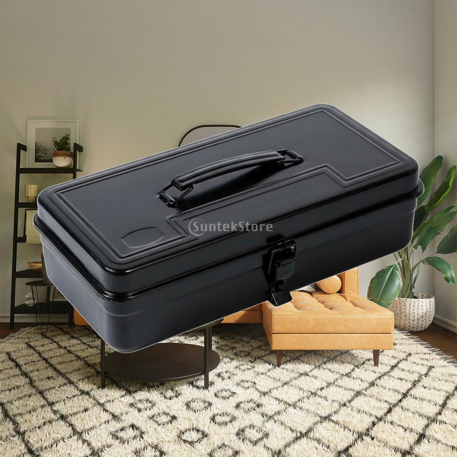 Car Organizer - 철제 공구함 두꺼운 기계 공구 보관함