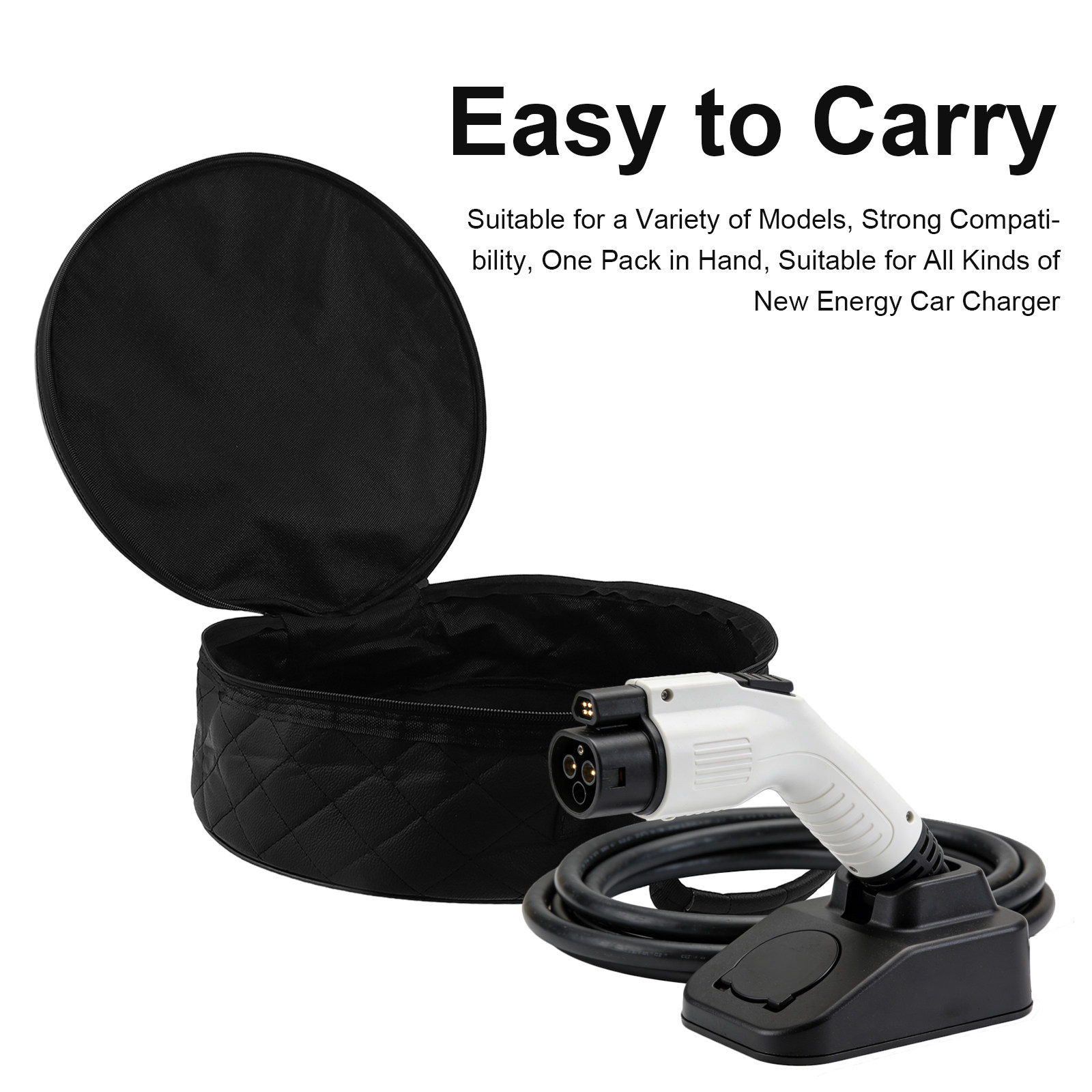 전기차 충전 케이블 어댑터용 고밀도 방수 휴대용 차량  - Car Cable Organizer 리뷰 및 가격