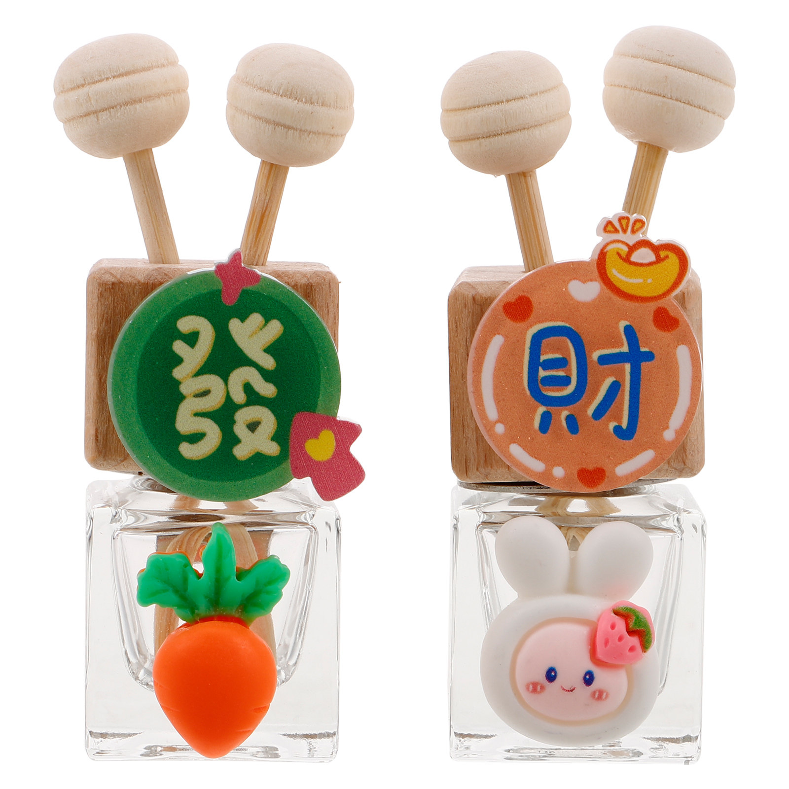2개입 차량용 에센셜 오일 디퓨저, 유리병, 재사용 가 - Car Air Freshener 리뷰 및 가격