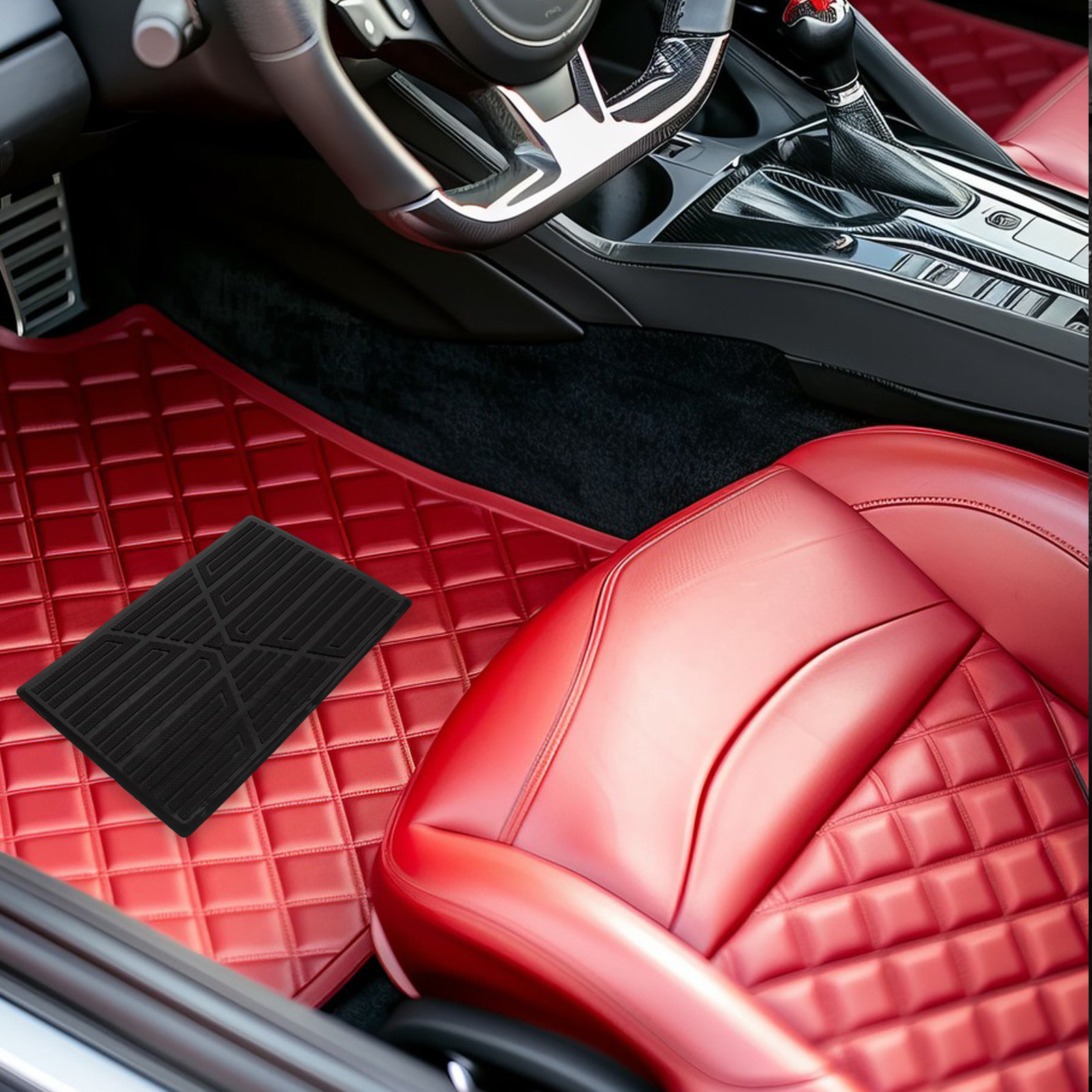 헤비듀티 고무 자동차 바닥 카펫 수리 패치 보호 매트  - Car Floor Mat 리뷰 및 가격