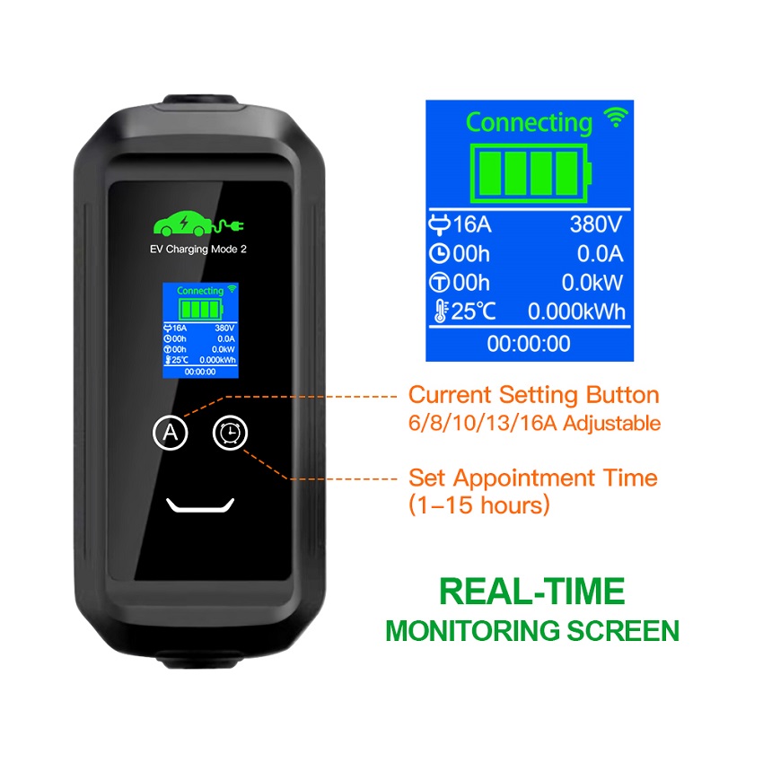 맞춤형 미국 AC 휴대용 전기차 충전기 J1772 플러 - Car Charger 리뷰 및 가격