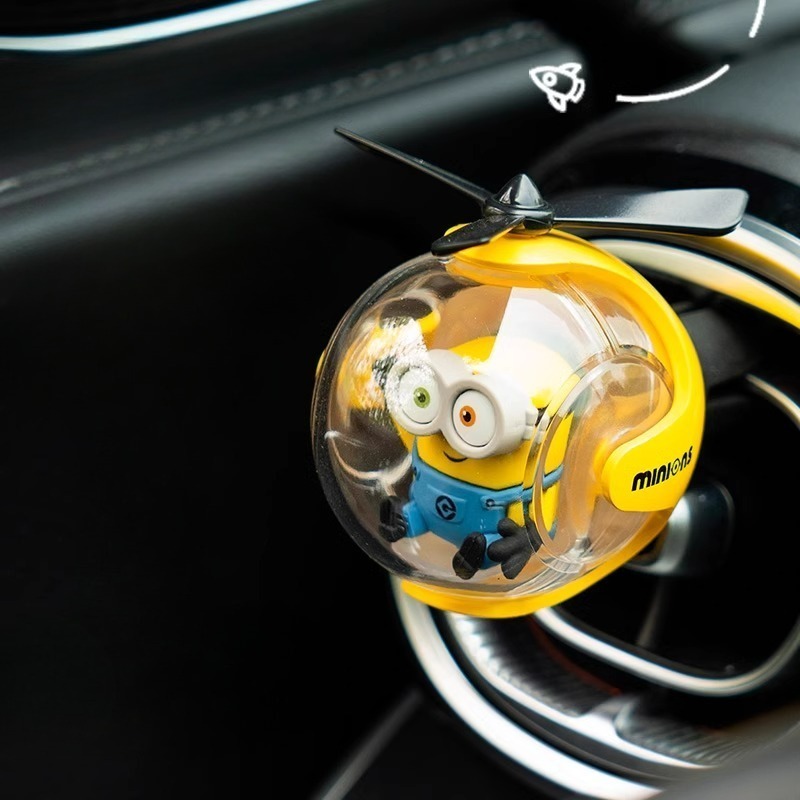 미니언즈 자동차 방향제, 귀여운 만화 캐릭터 자동차 통 - Car Air Freshener 리뷰 및 가격