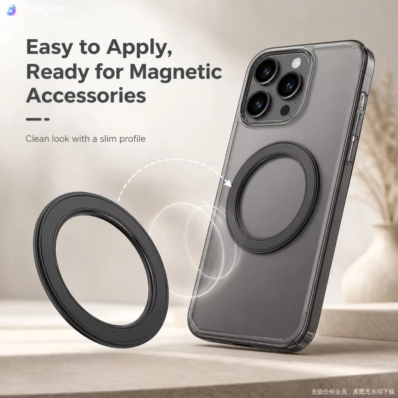 MagSafe 호환 강력 자석 링형 휴대폰 거치대, 접 - Car Phone Holder 리뷰 및 가격