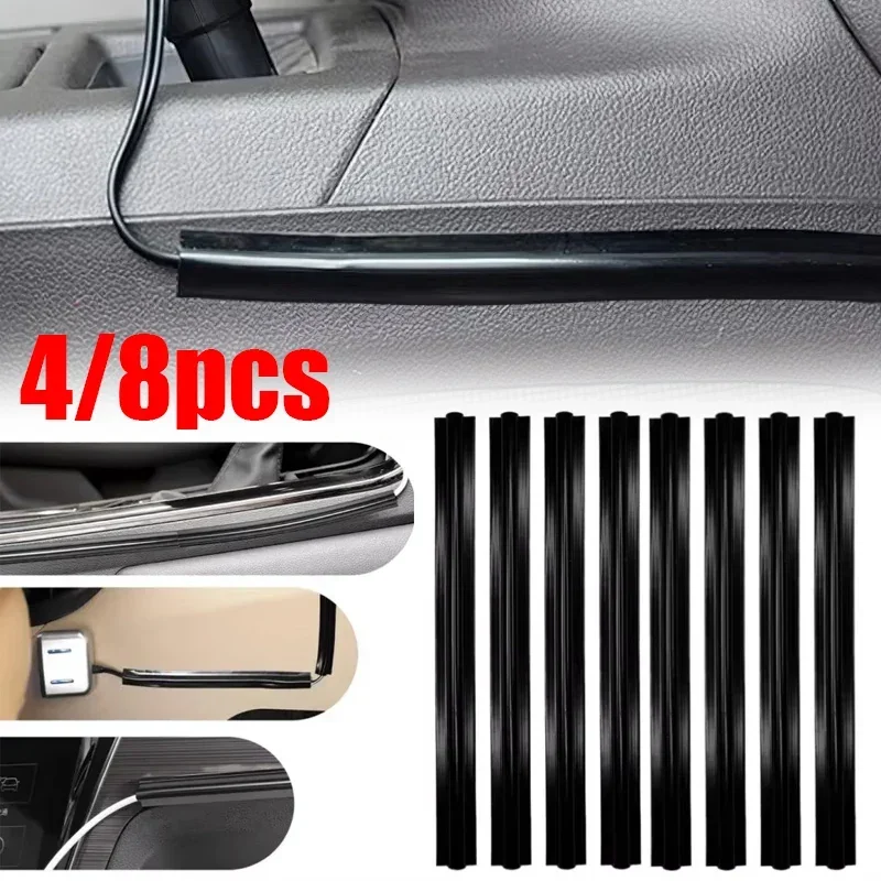 4개/8개 세트 차량용 케이블 정리대, 범용 차량 내부 - Car Cable Organizer 리뷰 및 가격