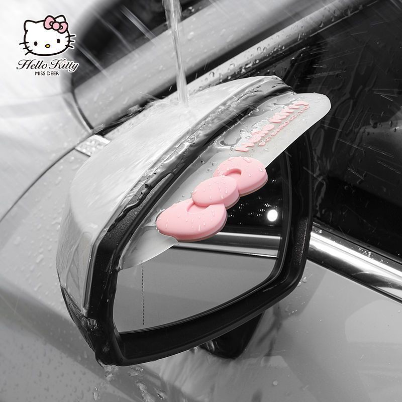 귀여운 산리오 헬로키티 디자인의 자동차용 사이드 윈도우 - Car Accessories Japanese 리뷰 및 가격