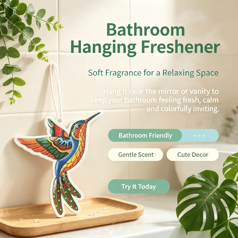 자동차 방향제 화려한 벌새 모양 향기 카드 자동차 실내 - Car Air Freshener 리뷰 및 가격