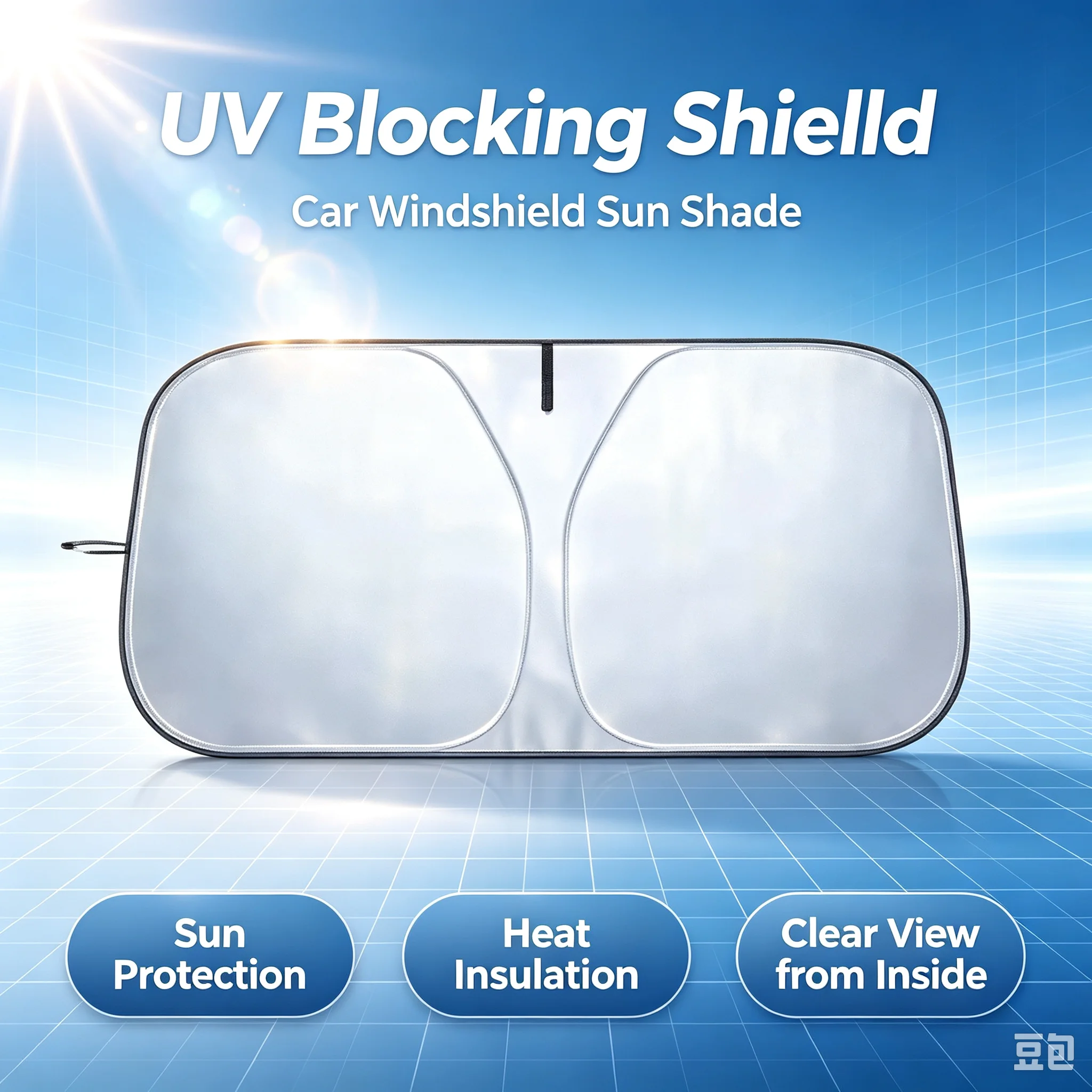 차량 앞유리 차양막 자외선 차단 햇빛 가리개 앞유리 바 - Windshield Sun Shade 리뷰 및 가격