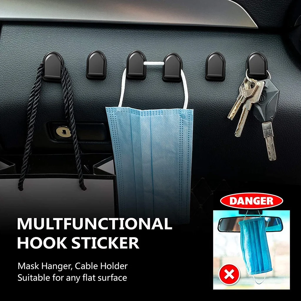 미니 자동차 후크 내부 수납 홀더 (USB 케이블, 헤 - Car Cable Organizer 리뷰 및 가격